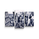 Obraz - 3-dílný Mrakodrapy 2: 75x50 cm