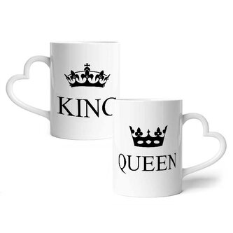 Hrnky King a Queen: 2ks 330ml
