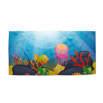 Ručník Podmořský svět: 70x140 cm Ručník Podmořský svět: 70x140 cm