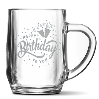 Půllitr Happy birthday to you 2: 0,5