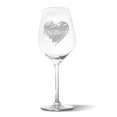 Sklenička na víno Chybíš mi 2: 49 cl