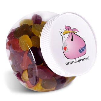 Gumové bonbóny Gratulujeme!!!: 1 litr
