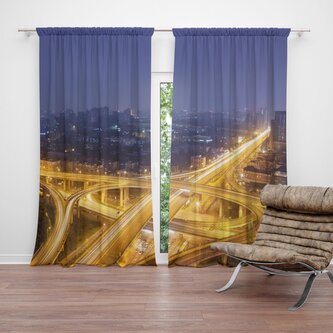 Závěs Křižovatka: 2ks 140x250cm