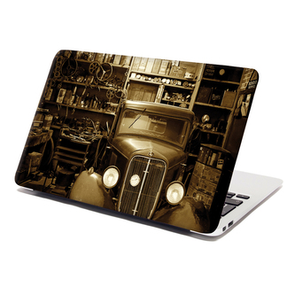 Samolepka na notebook Veterán: 29x20 cm