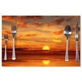 Prostírání Oranžové slunce: 40x30cm