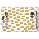 Prostírání Zlaté tahy štětcem: 40x30cm