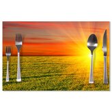 Prostírání Západ slunce nad loukou: 40x30cm