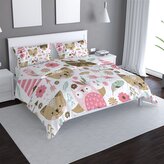 Povlečení Lesní zvířátka: 140x220 / 90x70