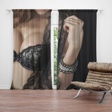 Závěs Žena: 2ks 140x250cm