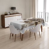 Ubrus Kočička a štěňátko: 90x90 cm