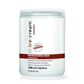 Inebrya Restrukturační maska s keratinem Ice Cream Keratin (Restructuring Mask) Restrukturační maska s keratinem Ice Cream Keratin (Restructuring Mask) - Objem 1000 ml woman