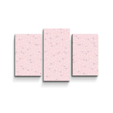 Obraz - 3-dílný Barevné křížky: 75x50 cm