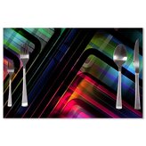 Prostírání Černé pruhy: 40x30cm