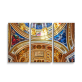 Obraz - 3-dílný Chrám 2: 120x80 cm