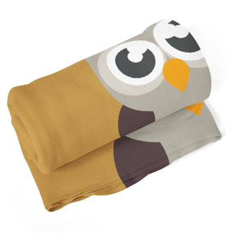 Deka Kreslená sova: 190x140 cm