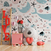 Tapeta Animovaný mořský svět: 336x220 cm