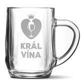 Půllitr Král vína: 0,5