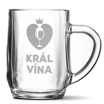 Půllitr Král vína: 0,5