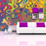 Tapeta Barevné skvrny: 336x220 cm