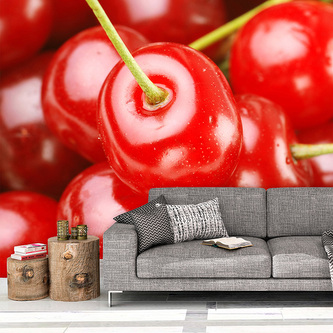 Tapeta Třešně: 125x75 cm