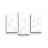 Obraz - 3-dílný Poupátka: 75x50 cm