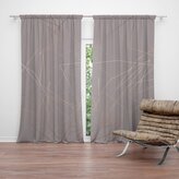 Závěs Trojúhelníková abstrakce: 2ks 140x250cm