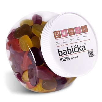 Gumové bonbóny Babička: 1 litr