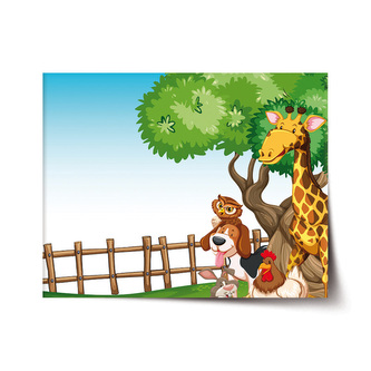 Plakát Zvířátka 2: 120x80 cm