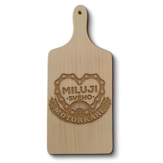 Prkénko Miluji svého motorkáře