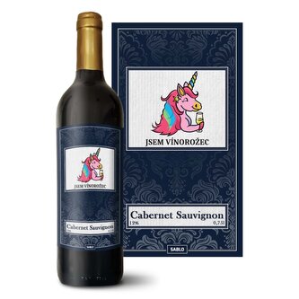 Červené víno Jsem vínorožec: 0,75 l 