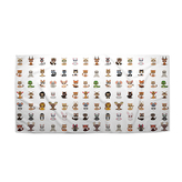 Ručník Zvířátka 4: 50x100 cm