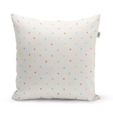 Polštář Barevné tečky na béžové: 60x60 cm