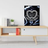 Dárková cedulka Miluji svou motorkářku: 30x40 cm