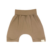 Žebrované kraťasy Tomi Brown; Barva: hnědá; Velikost: 86