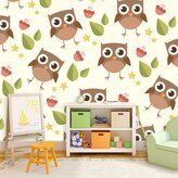 Tapeta Sovy: 336x220 cm