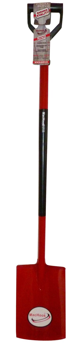 MacHook rýč hranatý celokovový