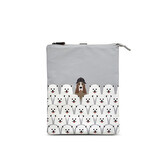 Dětský termosáček na svačinu Friends, 1l, Iris Barcelona, šedý