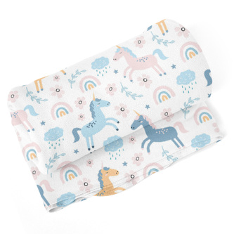 Deka Duhoví jednorožci: 190x140 cm