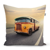 Polštář Autobus veterán: 40x40 cm