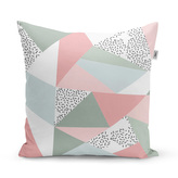 Polštář Obrazce v něžných barvách: 60x60 cm