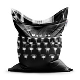 Sedací vak Psací stroj: 150x100 cm