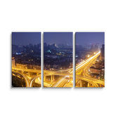 Obraz - 3-dílný Křižovatka: 120x80 cm