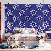 Tapeta Bílá kormidla: 125x75 cm