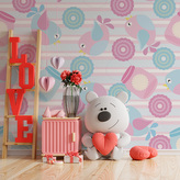 Tapeta Roztomilí ptáčci: 208x125 cm