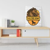 Dárková cedulka Žiju pro koně: 30x40 cm