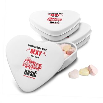 Bonbónky Nesnáším být sexy, ale jsem hasič - 3 ks