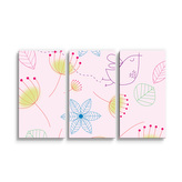 Obraz - 3-dílný Barevné obrázky: 120x80 cm