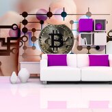 Tapeta Bitcoin: 208x125 cm