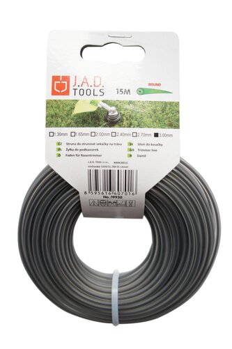 struna dual kul.2.7mm 15m papír.závěs