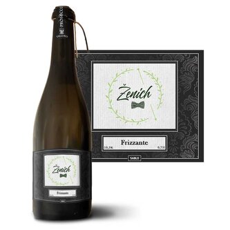 Prosecco Ženich motýlek: 0,75 l 